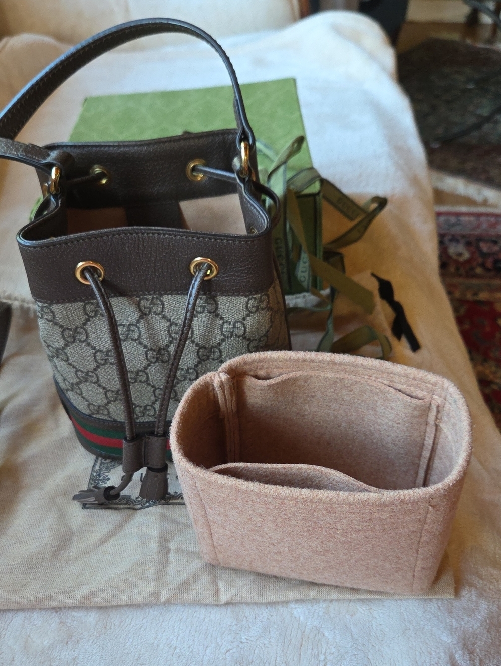 Gucci Ophidia Mini Bucket‎ Bag - Picture 10 of 10